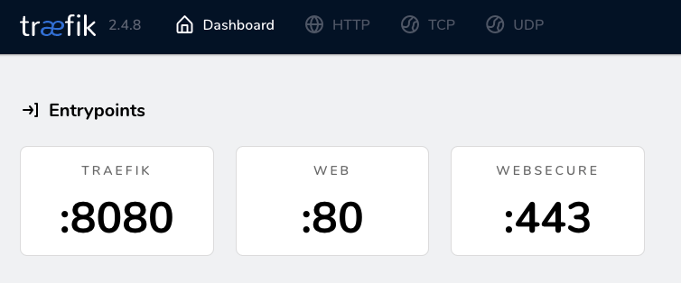 traefik dashboard